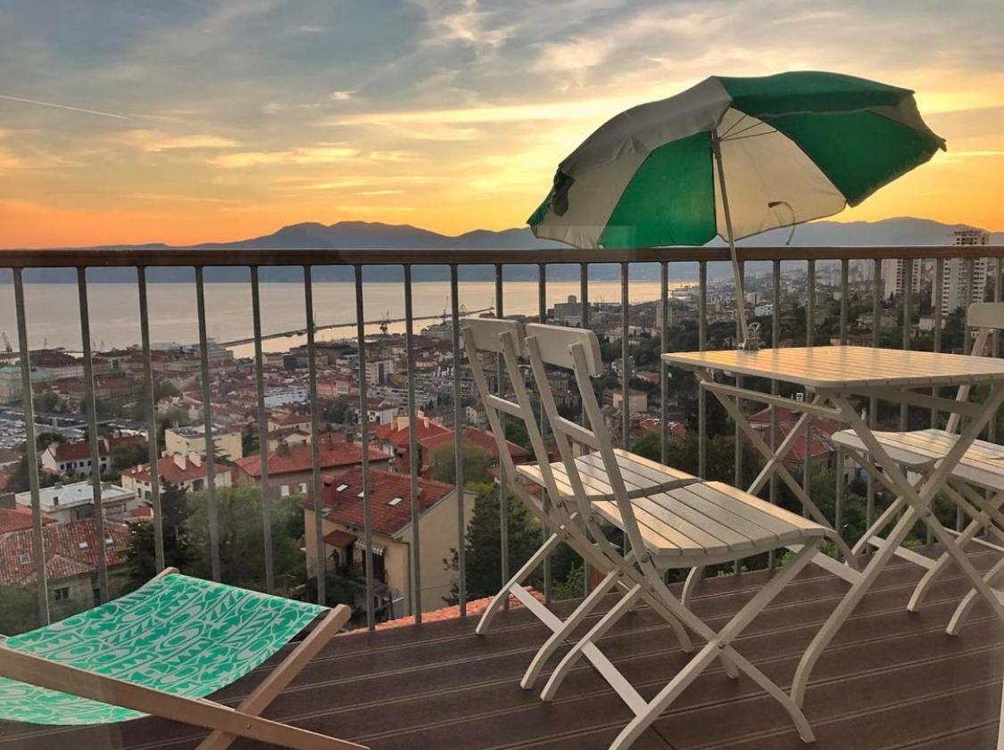 Linden Trsat With Balcony Lejlighed Rijeka Eksteriør billede
